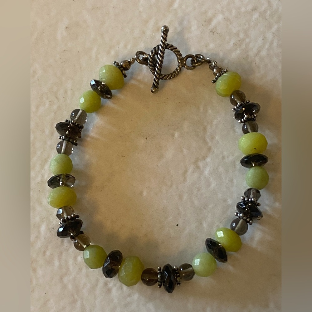 Sterling Beaded Bracelet